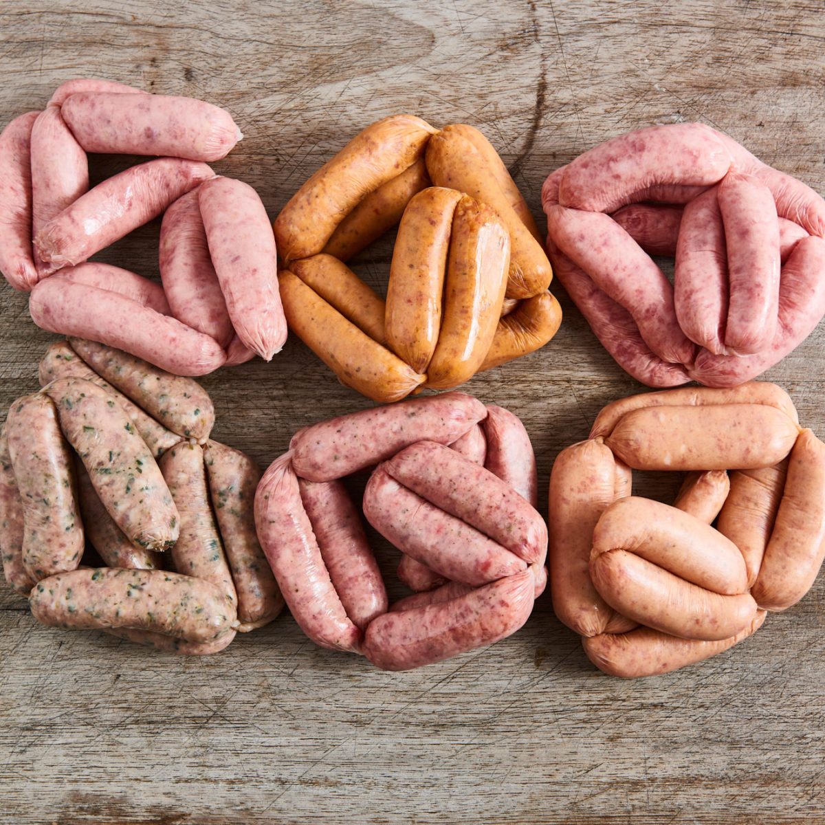 Flavoured Sausages Swiss Farm Butchers