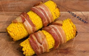 Bacon wrapped corn recipe