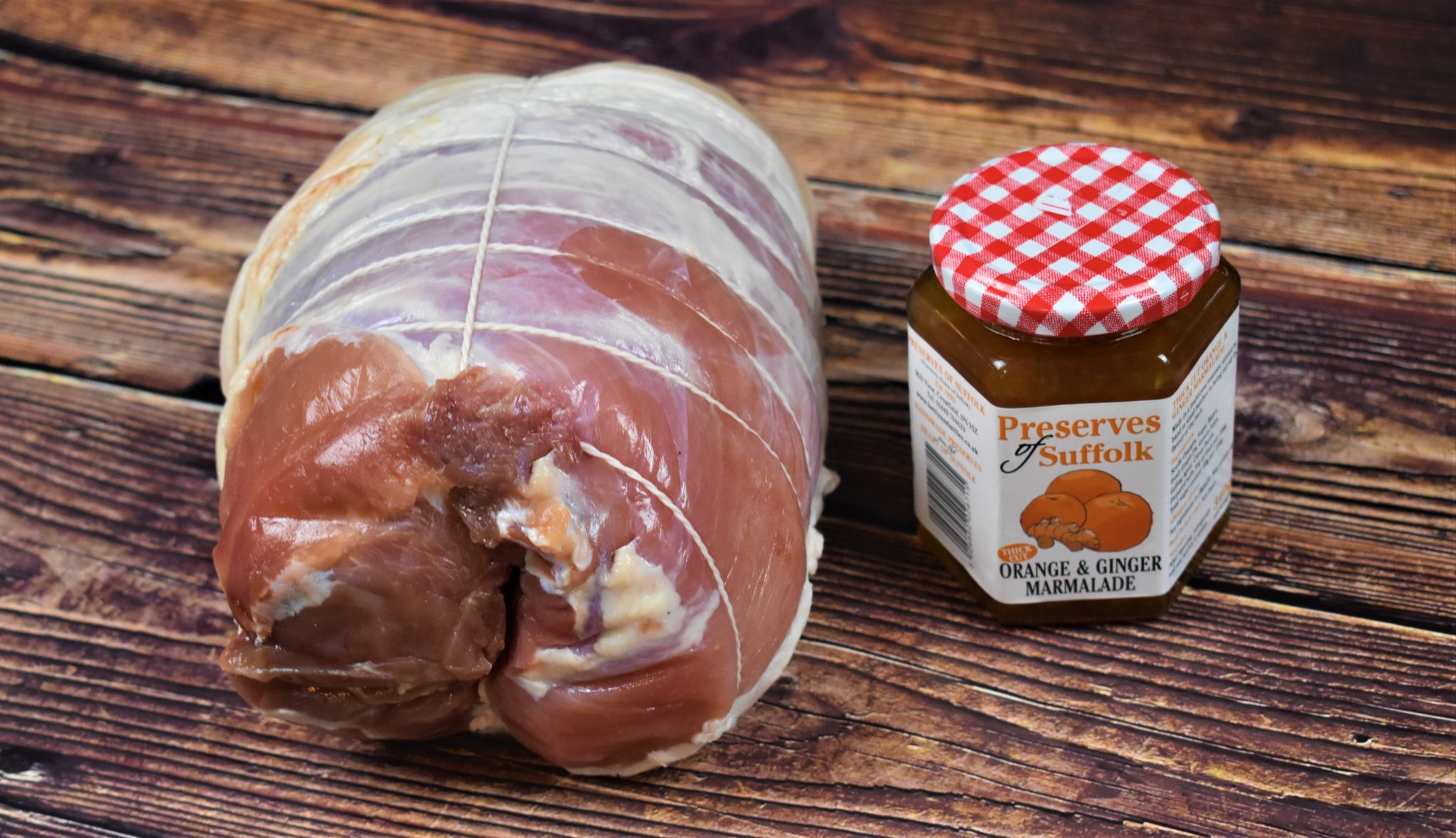 Easy baked gammon with sticky marmalade glaze Swiss Farm Butchers